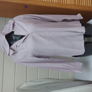 cYc button up shirt with hood, size L